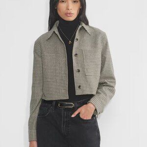 Aritzia Wilfred Little Cropped Jacket - Precision Wool